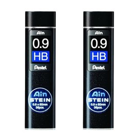 Pentel Ain Stein Mechanical Refills - Pack of 2 Tubes (0.9mm HB)