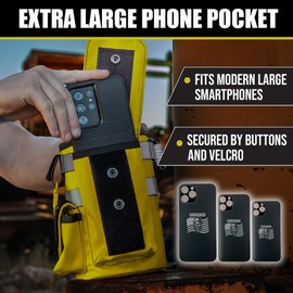 Iron Infidel Workforce Water Bottle - 64 oz Insulated Stainless Steel | Half Gallon Vacuum Water Jug | Paracord Handle, Removable Sleeve | Large Thermal Flask | Hiking, Camping, Workouts (Yellow)