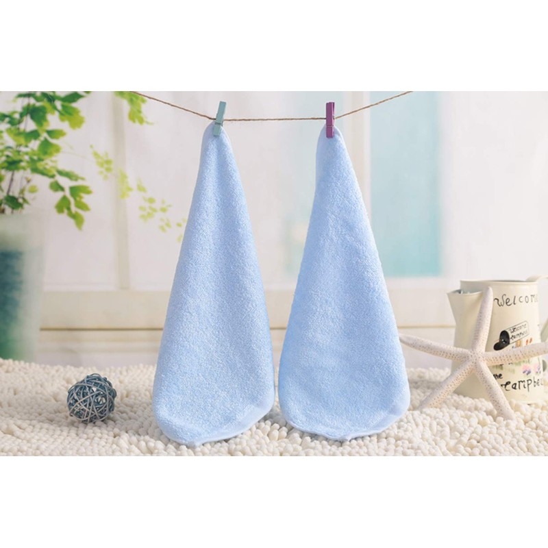 Tosnail 20 Pack 10" x 10" Ultra Soft Bamboo Fiber