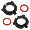 EMSea 2pcs H7 LED Headlight Adapter P00292695-001 Compatible with Hyundai