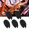 5pcs Black Rubber Sax Thumb Rest Saver Saxophone Finger Cushion