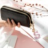CHUQING Key Ring D Letter Pink Keyring Initial Letter with
