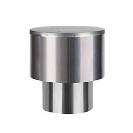 Camplux 3.54''(90mm) Rain Cap, Stainless Steel Rain Cap for Camplux 1.58 Gallons Tankless Water Heater, Rain-Proof & Windproof Cap for Gas Water Heater, Perfect for Outdoor Installation