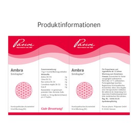 Pascoe® Ambra Similiaplex: Complex Agent, 50 ml