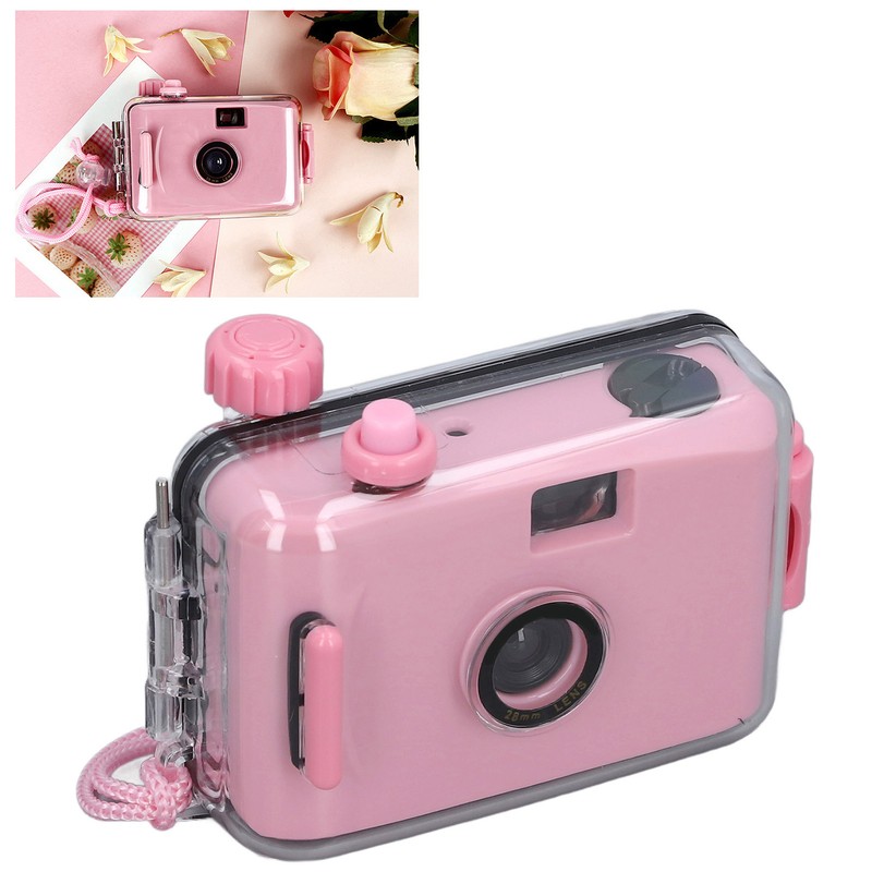 35mm Reusable Film Camera with Waterproof Case for Snorkeling with