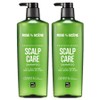 Mise-en-scène Scalp Care Green Tea Shampoo, 680ml, 2 pcs / 미쟝센 스칼프 케어 그린티 샴푸, 680ml, 2개