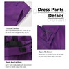 Boy's Suits Formal Vest Suit Dress Pants Set Purple Suits
