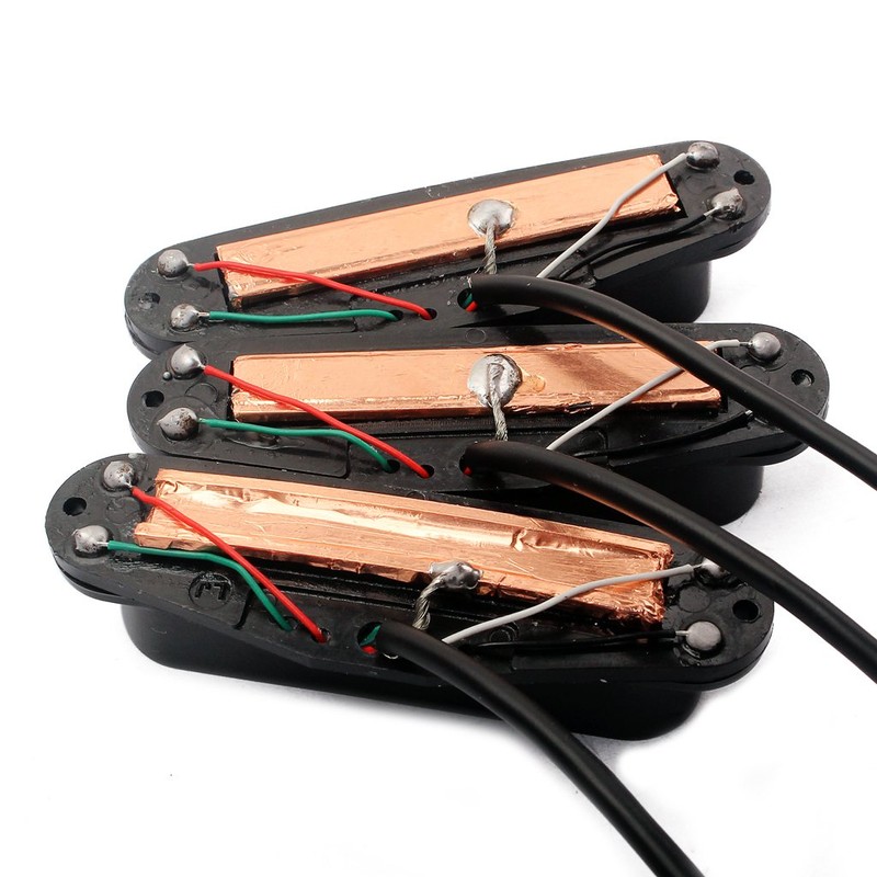 Alnicov SSS Standard Single Coil Pickup Set Guitar Neck/Middle/Bridge Pickup