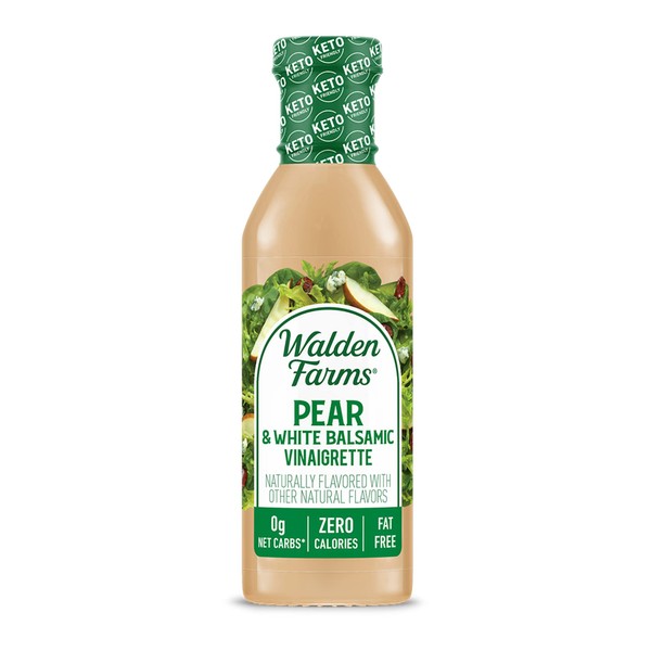 Walden Farms Pear White & Balsamic Vinaigrette Dressing 12 oz