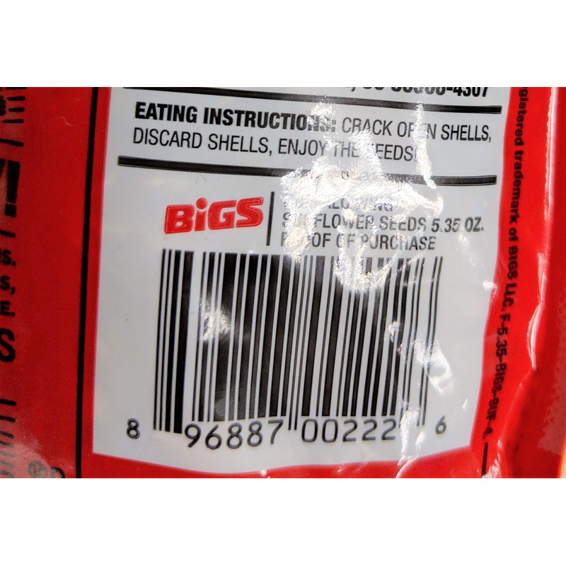 Bigs Bold and Tangy Buffalo Wing Flavored Sunflower Seeds