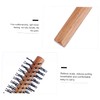 Outanaya 1Pc Wooden Cylinder Hair Styling Comb Durable Personal Hairdressing