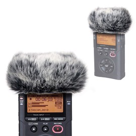 YOUSHARES DR40X Windscreen for Tascam DR-40X DR-40 Portable Recorders, DR40 Mic Deadcat Windshield Artificial Fur Wind Screen