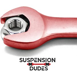 Par de barras estabilizadoras delanteras para F-150 4WD 2009-2020, F-250 F-350 2010-2022, F-450 F-550 2009-2022, K750362 código rojo botas y bujes fabricados en Estados Unidos