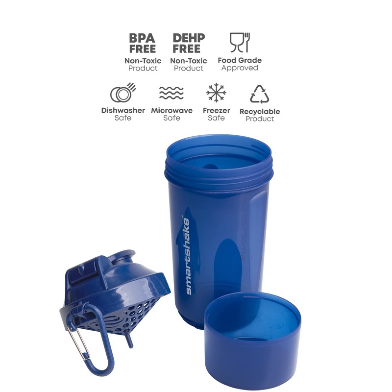 Smartshake Original 2GO One Protein Shaker Bottle 800 ml |