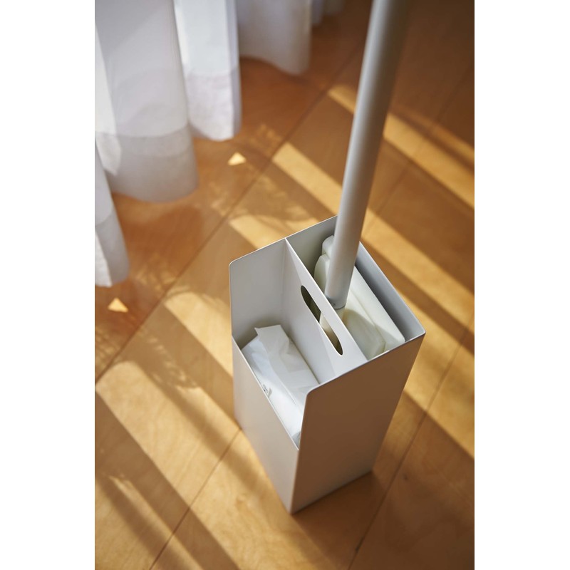 Yamazaki Industries 7860 Flooring Wiper Stand, Plate, White