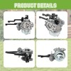 partszen Carburetor for Kohler Command Pro 420CC CH440 14HP Engine
