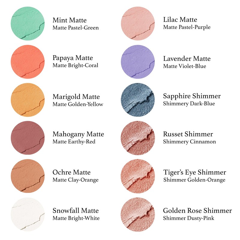 Julep Eyeshadow 101 Crème to Powder Waterproof Eyeshadow Stick, Flame