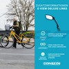 CONTEC E-View Deluxe Bicycle Mirror, E-Bike Rear View Mirror with