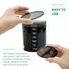 GIIYAA Weekly Pill Organizer (Twice-A-Day), Portable 7 Day Pill Box