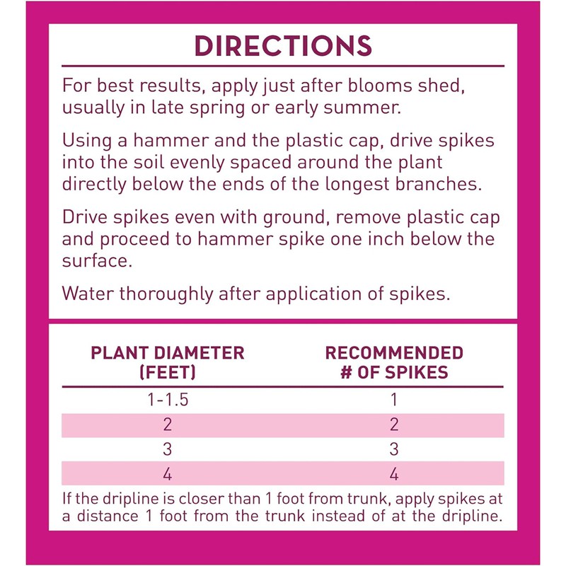 Jobe’s Garden Fertilizer Spikes, Organic Fertilizer for Azaleas, Camellias, Rhododendrons,