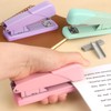Stapler, Office Stapler, Desktop Stapler, Stapler for Desk(Pink)