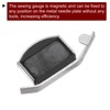 HARFINGTON 5pcs Magnetic Seam Guides and Seam Guide Ruler 1/8"