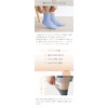 [Unicks] 薄手 かかとなし サイズフリー 靴下 迷わず履ける 薄手の靴下 綿 筒状 7840