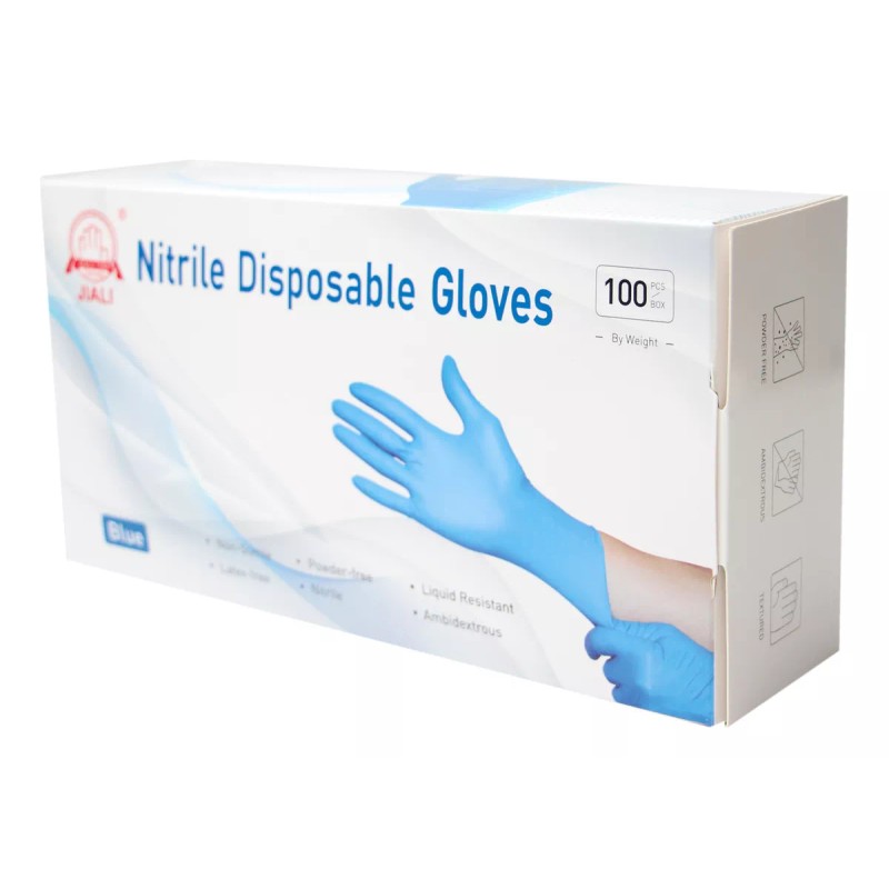 Jiali Guantes De Nitrilo, T. Grand Ambidie Jiali Calibre 4