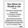 Ganz You Mean The World to Me ~ You'll Receive