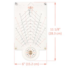 Bira Craft Rotating Precision Press and Stamp Set, 1 Stamping Platform + 2 Magnets, 3 pc for Accurate Craft Stamping