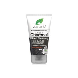 Dr.Organic Charcoal Face Scrub, 125ml