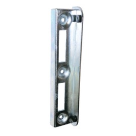 UHRIG 40 mm strike plate, galvanised gate stop for garden door with 40 mm lock box