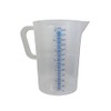 3 Litre Measuring Jug with V-Shaped Pouring Spout, Durable Plastic,