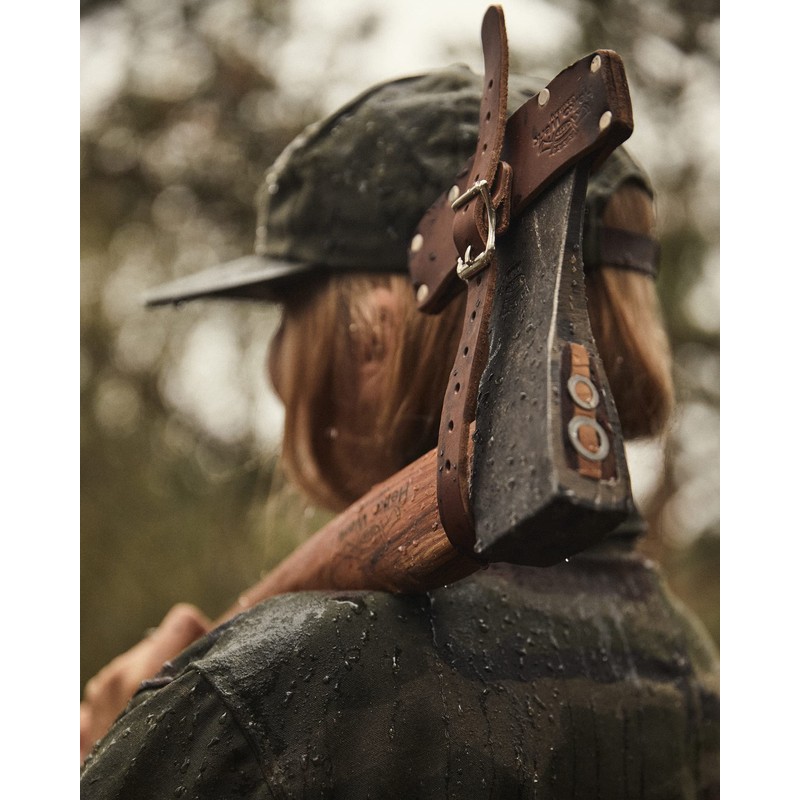 Helko Werk Leather Axe Sheath (Hatchet) - Genuine Leather Sheath
