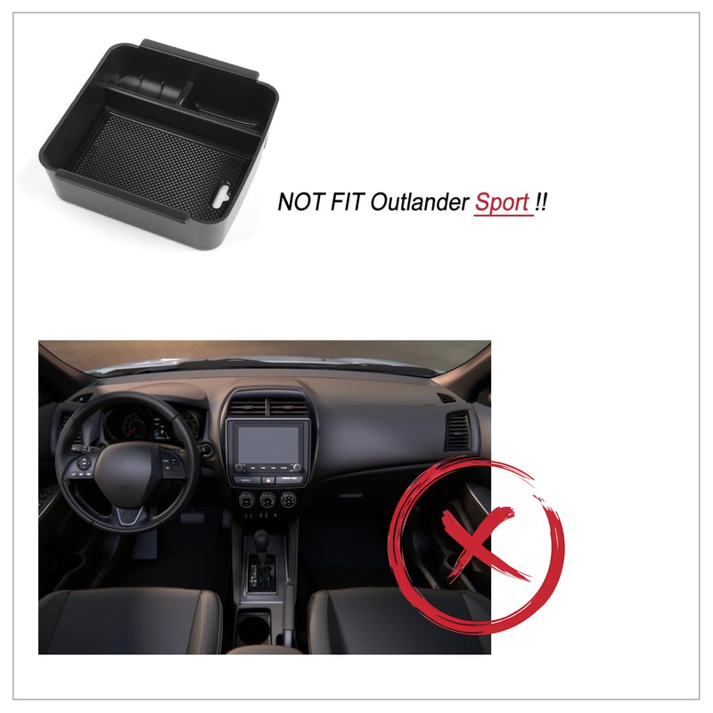 ANFOKAS Compatible with 2022 2023 2024 2025 Mitsubishi Outlander Accessories