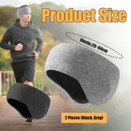 2 Pieces Of Warm Heads With Earmuffs, Classic Fashion Earmuffs, Men'S Ear Protective Hoods, Warm Earmuffs In Winter, Universal Men And Women, Outdoor Cold -Proof Ear Masks