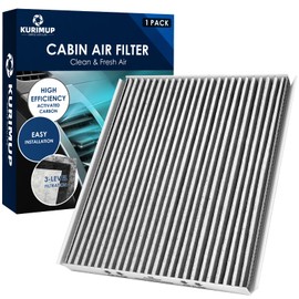kurimup KURIMUP Premium Cabin Air Filter with Activated Carbon,Replacement for CF10728,Fit for Hyundai Accent(2008-2011)/Elantra(2007-2016), Kia Forte(2014-2018)/Forte Koup(2014-2017)/Forte5(2014-2018).