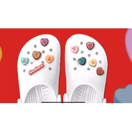 CROCS X SWEETHEARTS Conversations JIBBITZ Charms Uniquely You 2 Sets of 5 Packs