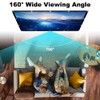 DASIAUTOEM 100 Inch Canvas Projector, 16:9 HD 4K Projector Screen