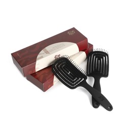 87saku Hanasaku Hair Brush, Quick Drying Brush, For Beautiful, Glossy, Comb, Smooth & Wet Hair