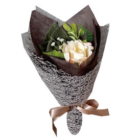 Yume Gift Bouquet Towel S 3 Colors Dark Color Senshu Towel Flower Bouquet Hand Towel (Olive)