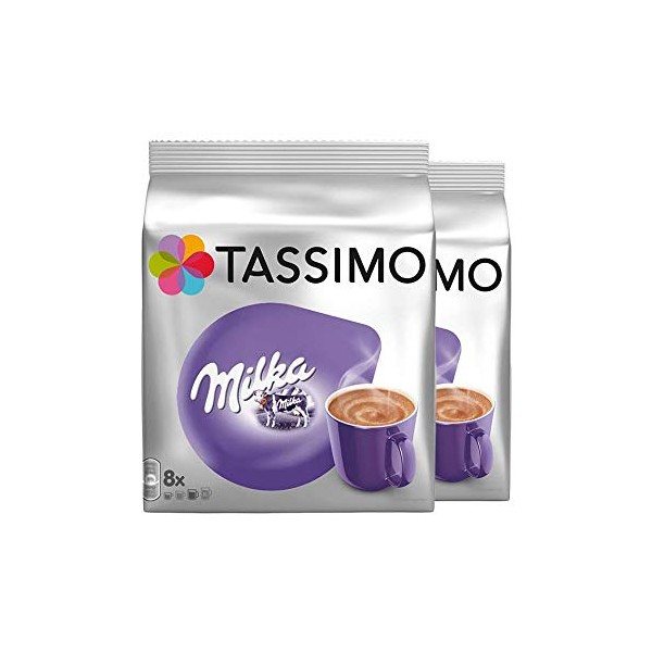Tassimo Milka, Pack of 2, 2 x 16 T-Discs (16 Servings)