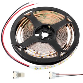 Obeaming RV Flexible LED Strip Light 12V Dimmable Tape Light 16.4 ft 600 LEDs Width 5/16” for Camper Van Motorhome Truck Trailer Interior Lighting, 2000 Lumen CRI 90+ Indoor Only (6500K)
