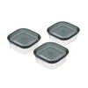 Storage Containers, Rakuchin Pack, Square Capacity, 3.4 fl oz (90
