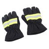 Firefighter Gloves Flame Resistant Soft Comfortable 27cm Length Safety Working