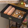 5 Tier Coffee Bar Station with Drawer, Kitchen Stand with