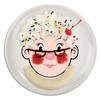 Genuine Fred MS. FOOD FACE Kids' Ceramic Dinner Plate