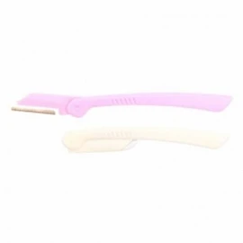 ( )Aeib Foldable Eyebrow Razor 2P (White/Pink) / ( )Aeib 접이형눈썹칼2P (백/핑)
