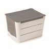 Snips Potato Keeper, 3 KG, 20x25,5x17,5 Cm, White and Grey,