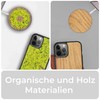 MMORE - Kabelloses Ladegerät mit Tanganika Holz | Schwarz